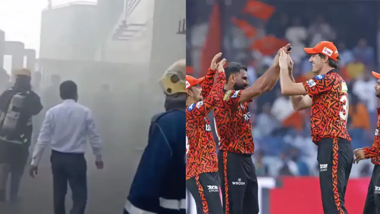 Fire erupts at team hotel of Sunrisers Hyderabad